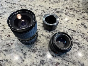 Minolta 50mm / Sigma MD 28-80mm Macro / MD to EOS-M Adapter - Picture 1 of 9