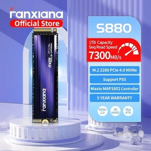 Fanxiang M.2 SSD 1TB NVMe PCIe Gen 3.0 x 4 2280 TLC Internal Solid State DrivePC - Picture 1 of 13