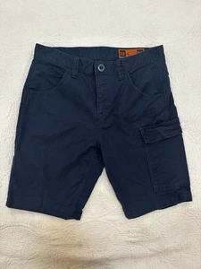 Volcom Workwear Cargo Utility Shorts Blue Orange Tag Men's 33 - Picture 1 of 10