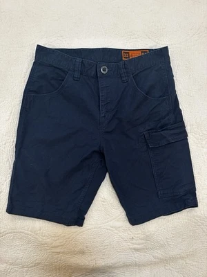 Volcom Workwear Cargo Utility Shorts Blue Orange Tag Men's 33 - Image 1 of 4