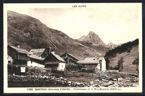 CPA Queyras /Abriès, Valpreveyre et le Bric-Bouchet - Picture 1 of 2