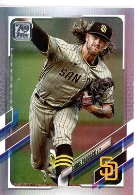 2021 Topps - Chris Paddack #259 Rainbow Foil - Image 1 of 2