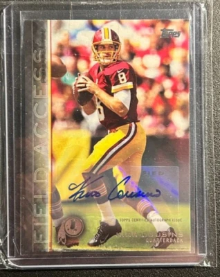 Kirk Cousins AUTO Topps Field Access 2015 Certified Autograph SP Atlanta Falcons - Image 1 of 2