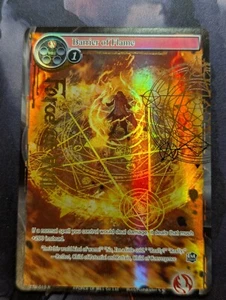 Barrier of Flame  TTW-019 R - Stamped FOIL - Force of Will - Full Art - Picture 1 of 1