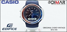 VINTAGE CASIO EDIFICE EFA-104-1AVEF. QW.1301. ANA/DIGI. WR.100m. AÑO.1994