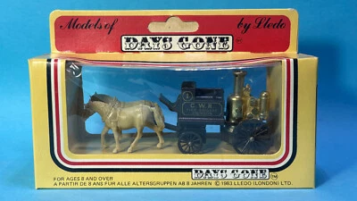 Coche diecast Lledo Day Gone England 1986 sin usar, en caja Black Horse Railway GWR Fire Brigade Foto 1 de 2