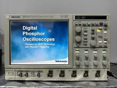 Tektronix DPO7254 Digital Phosphor Oscilloscope 2.5GHz 40GS/s OPT ASM LT DJE DJA - Image 1 of 4