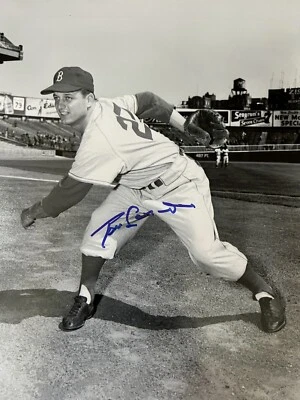 Los Angeles Dodgers TOMMY LASORDA SIGNED 11x14 Photo PSA Authenticity MLB - Image 1 of 4