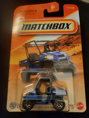 Matchbox 111/125 Polaris Ranger EV 2025 azul nuevo casi como nuevo Foto 1 de 2