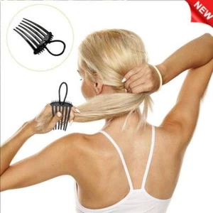 🔥Ponytail Hair Combs Fountain Combs with Elastic Rubber Hair Fluffy 20 - Bild 1 von 10