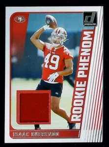 2024 Donruss Rookie Phenom Jerseys #37 Isaac Guerendo Used Jersey 49ers - Picture 1 of 2