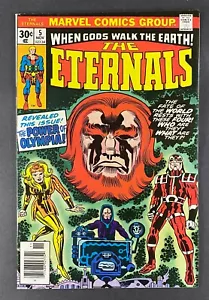 Eternals (1976) #5 VF (8.0) 1° App Domo Makkari Thena Zuras Jack Kirby Art - Foto 1 di 2