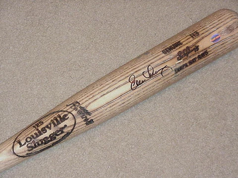 Evan Longoria H&B Game Used Signed Bat Tampa Bay Rays Cover