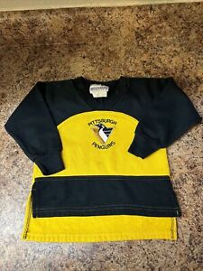 VTG Brandon Sportswear Toddler Pittsburgh Penguins Fleece Size 3T Hockey NHL