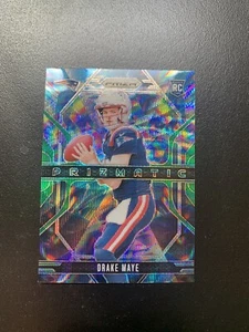 2024 Panini Prizm - Prizmatic Drake Maye #2 Green Prizm (RC) - Bild 1 von 2