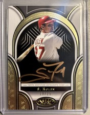 2023 Topps Tier One Scott Rolen Prime Performers Gold Ink Auto #d 19/25 SP RARE