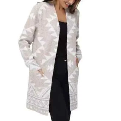 Cárdigan Frye The Cozy para mujer, tostado, talla grande (209) Foto 1 de 4