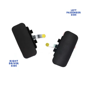 2x Outer Front Door Handle Driver Passenger Side For Ford Transit Mk6 Mk7 00-13 - Picture 1 of 4