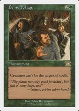 Dense Foliage 6th Edition NM Green Rare MAGIC THE GATHERING MTG CARD ABUGames