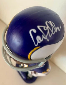 CARL ELLER, MN. Vikings NFL Legend SIGNED NEW Licensed Bobblehead W/COA (RARE) - Picture 1 of 5