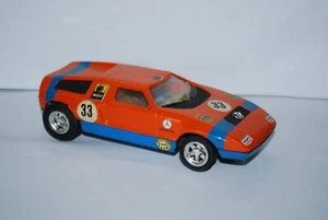 SCALEXTRIC MERCEDES C-111 REF C-44 ORANGE ET BLEU N° 33 - Picture 1 of 5