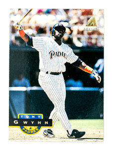 Tony Gwynn #4 (1994 Pinnacle) Baseball Card, San Diego Padres, HOF