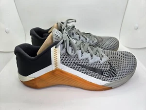 Nike Free Metcon 6 Shoes Men's 10.5 Grey CrossFit Workout Athletic Gym Sneakers - Picture 1 of 8