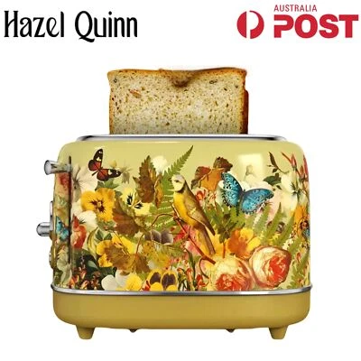 Hazel Quinn X Eduardo Recife Retro Toaster 2-Slice Breakfast Stainless Steel AU - Image 1 of 4