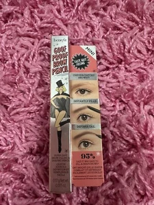 Benefit Light Brown Eyebrow Pencil Goof Proof Brow Pencil 3 Mini Brand New - Picture 1 of 3