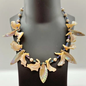 Jewellery Kit - Leafy Frangia Necklace (Natural) - Picture 1 of 1