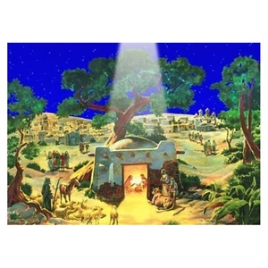 Away in the Manger German Christmas Advent Calendar - Picture 1 of 1