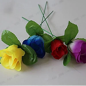 10pcs Torch To Flower - Torch To Rose - Fire Magic Trick Flame Appearing Flower - Picture 1 of 3