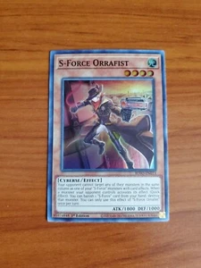 S-Force Orrafist - Yugioh Blazing Vortex - Super Rare - BLVO-EN013 - NM/MINT - Picture 1 of 2