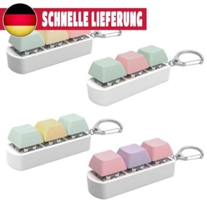 Tastatur Fidget Toy Fidget Clicker Schlüsselschalter Schlüsselbund Schafttester  - Afbeelding 1 van 16