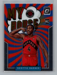 2021-22 Optik Basketball Scottie Barnes RC My House Einsatz Toronto Raptors - Bild 1 von 2