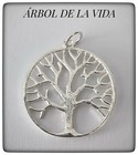  COLGANTE ARBOL DE LA VIDA PLATA DE LEY TREE OF LIFE SILVER