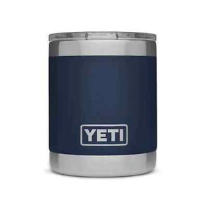 Yeti 10oz Rambler Lowball Blue with Dave Name Tumbler Edelstahl - Bild 1 von 2