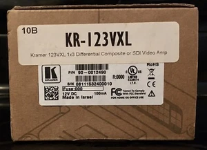 Kramer 123VXL Amplificatore di linea video differenziale - Foto 1 di 2