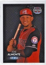 2017 Hickory Crawdads (High A-Texas Rangers) Jose Almonte