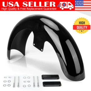 21 Inch Wrap Front Fender For Harley Touring Electra Street Road Glide Baggers - Picture 1 of 12