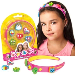 Headband Hairband with 6 Charms boppiband Collectible Pop & Swop Charm - Picture 1 of 12