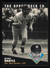 1994 Upper Deck All-Time Heroes #100 Mickey Mantle - - - Near Mint