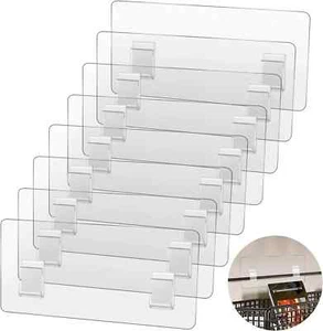 8 Pack Adhesive for Shower Caddy Adhesive Replacement, Clear Strong Shower Adhes - Picture 1 of 8