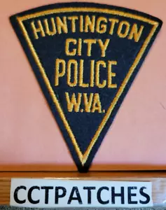 HUNTINGTON, WEST VIRGINIA POLICE FELT CUTEDGE SHOULDER PATCH WV - Picture 1 of 2