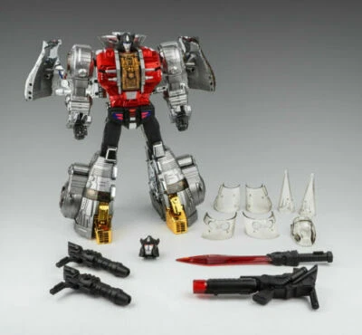 Reissue! New Gigapower Gigasaurs GP HQ-04R HQ04R Graviter Dinobots Chrome Ver. - Image 1 of 4