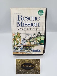 Sega Master System Rescue Mission con embalaje original Multi Language - Imagen 1 de 10