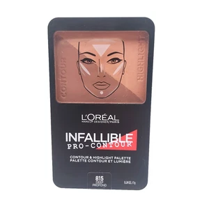L'oreal Infallible Pro Contour & Highlight Palette 815 DEEP - Picture 1 of 5