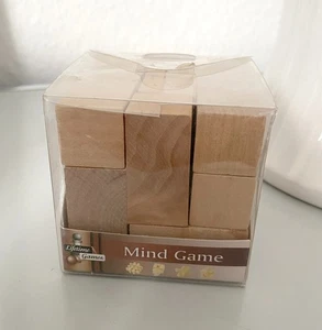 Denkpuzzel, Geduldspiel, Mind Game aus Echtholz - Bild 1 von 2