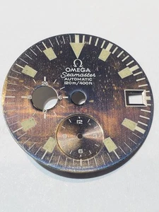 Used Omega Seamaster Divers Chronograph 120m/400ft Big Blue Dial Part - Picture 1 of 4