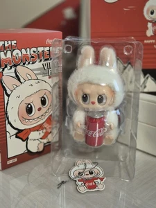 Genuine POPMART Monsters X Coca Cola Labubu Happy Factor - Picture 1 of 8